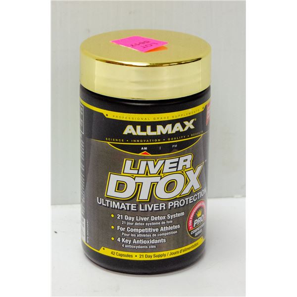 ALLMAX LIVER DETOX ULTIMATE LIVER PROTECTION