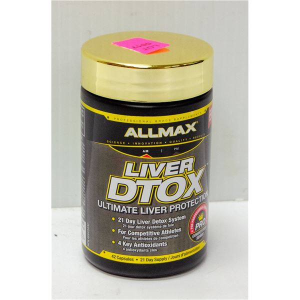 ALLMAX LIVER DETOX ULTIMATE LIVER PROTECTION