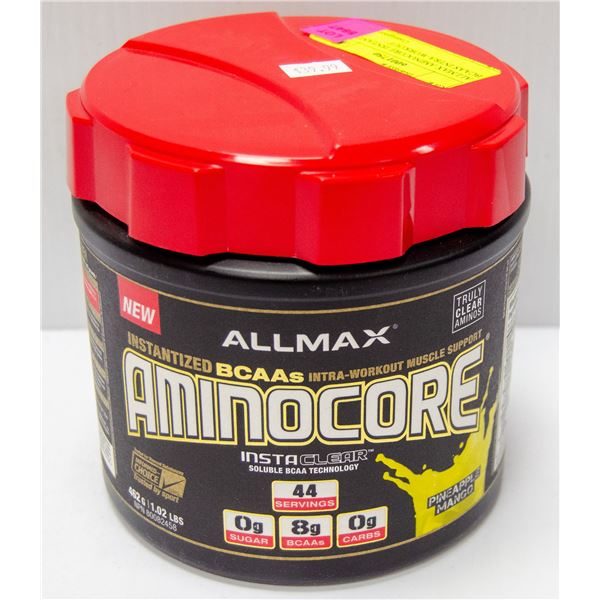 ALLMAX AMINOCORE ISNTANTIZED BCAAS INTRA-WORKOUT