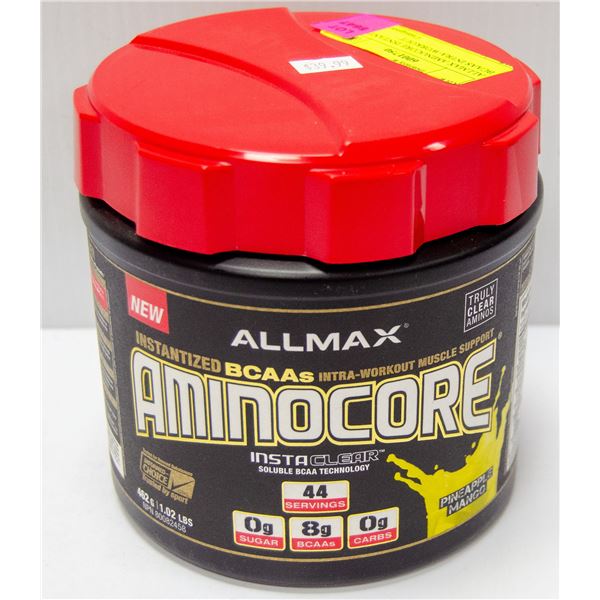 ALLMAX AMINOCORE ISNTANTIZED BCAAS INTRA-WORKOUT