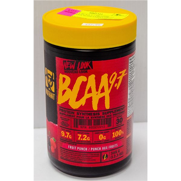 MUTANT BCAA 9.7 PROTEIN SYNTHESIS SUPPLEMENT FUZZY