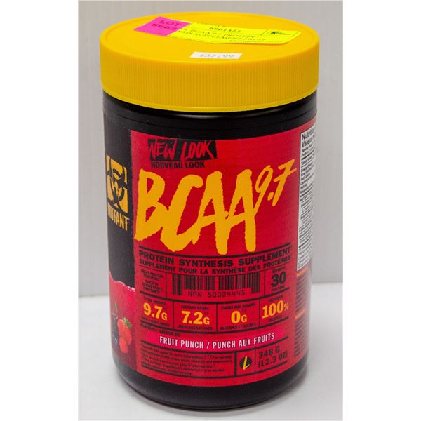 MUTANT BCAA 9.7 PROTEIN SYNTHESIS SUPPLEMENT HALF