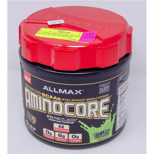 ALLMAX AMINOCORE INSTANTIZED BCAAS INTRA-WORKOUT