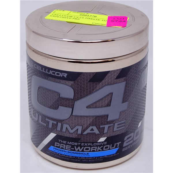 CELLUCOR C4 ULTIMATE THE MOST EXPLOSIVE PRE