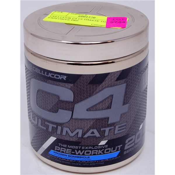 CELLUCOR C4 ULTIMATE THE MOST EXPLOSIVE PRE