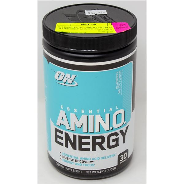 ON ESSENTIAL AMINO ENERGY BLUEBERRY MOJITO FLAVOUR