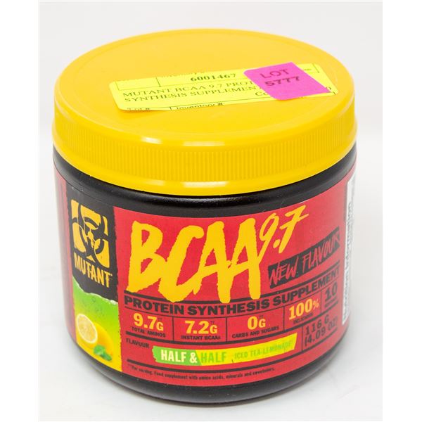 MUTANT BCAA 9.7 PROTEIN SYNTHESIS SUPPLEMENT HALF
