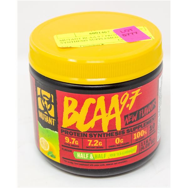 MUTANT BCAA 9.7 PROTEIN SYNTHESIS SUPPLEMENT HALF