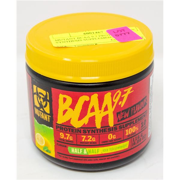 MUTANT BCAA 9.7 PROTEIN SYNTHESIS SUPPLEMENT HALF