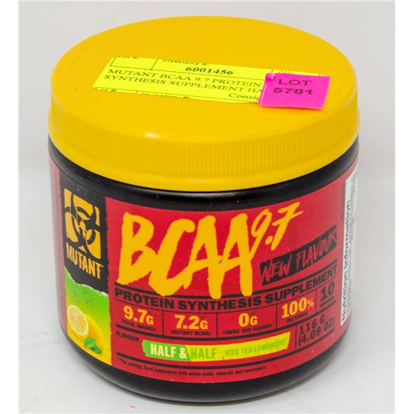 MUTANT BCAA 9.7 PROTEIN SYNTHESIS SUPPLEMENT HALF
