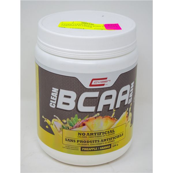 CYGEN CLEAN BCAA SUPPLEMENT PINEAPPLE FLAVOUR