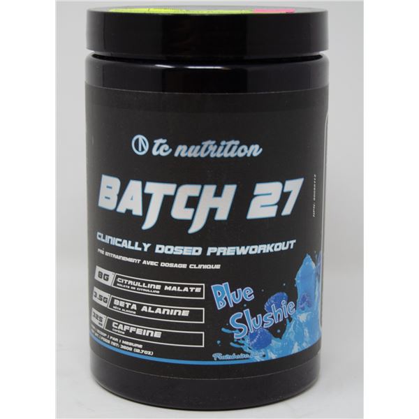 TC NUTRITION BATCH 27 CLINICALLY DOSED PRE-WORKOUT