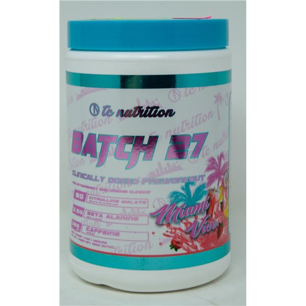 TC NUTRITION BATCH 27 CLINICALLY DOSED PRE-WORKOUT