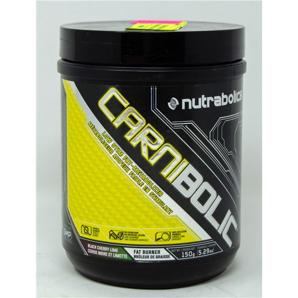 NUTRABOLICS CARNIBOLIC LOW STIM FAT-METABOLIZER