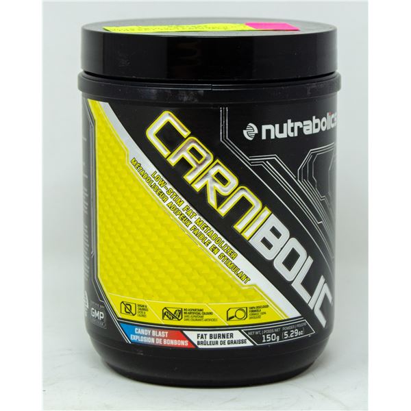 NUTRABOLICS CARNIBOLIC LOW STIM FAT-METABOLIZER
