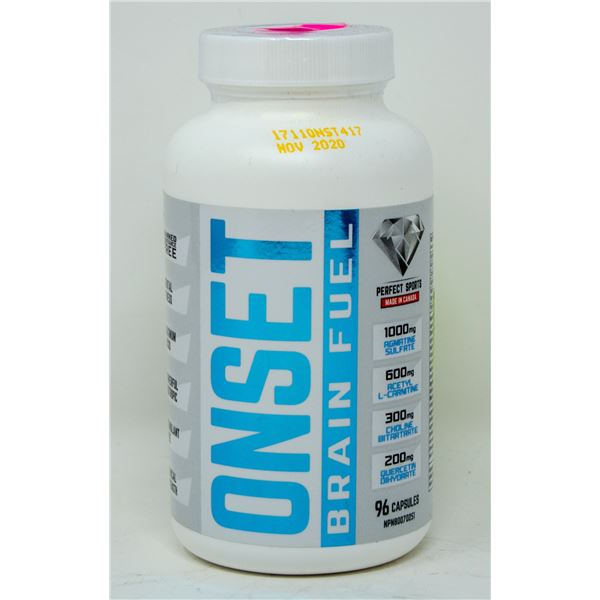 PERFECT SPORTS ONSET BRAIN FUEL 96 CAPSULES