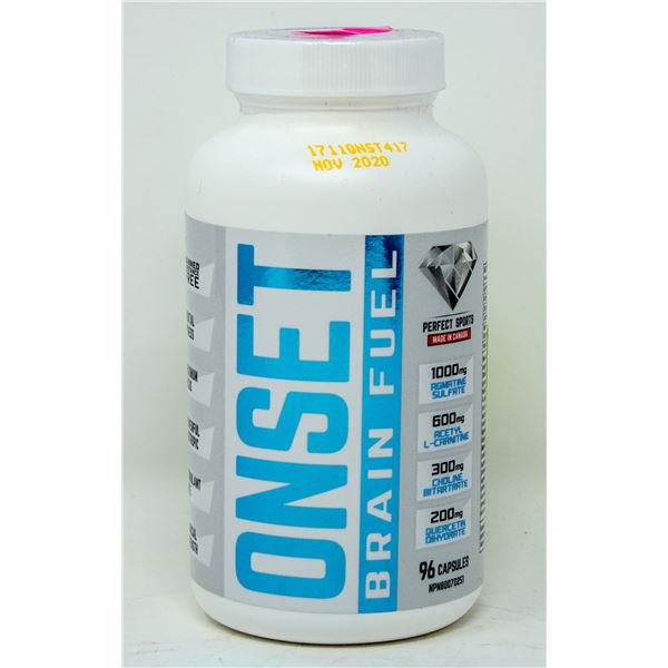 PERFECT SPORTS ONSET BRAIN FUEL 96 CAPSULES