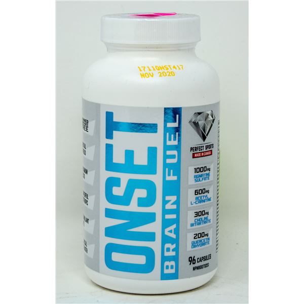 PERFECT SPORTS ONSET BRAIN FUEL 96 CAPSULES