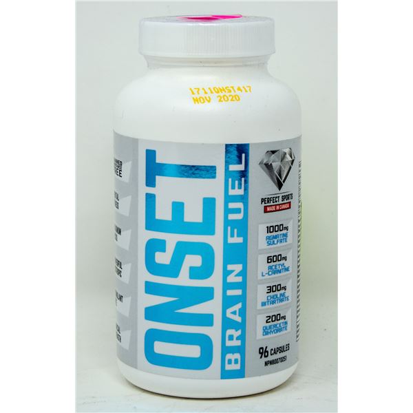 PERFECT SPORTS ONSET BRAIN FUEL 96 CAPSULES