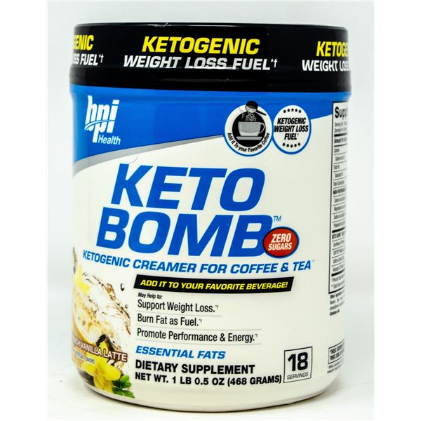 BPI KETO BOMB KETOGENIC CREAMER FOR COFFEE & TEA