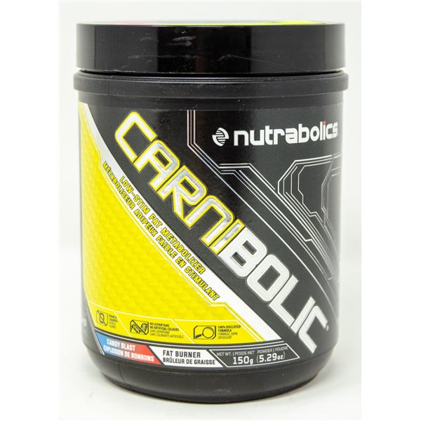 NUTRABOLICS CARNIBOLIC LOW-STIM FAT METABOLIZER