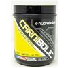 Image 1 : NUTRABOLICS CARNIBOLIC LOW-STIM FAT METABOLIZER