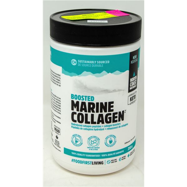 BOOSTED MARINE COLLAGEN UNFLAVOURED 250G