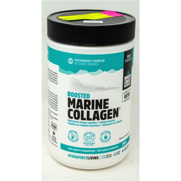 BOOSTED MARINE COLLAGEN UNFLAVOURED 250G