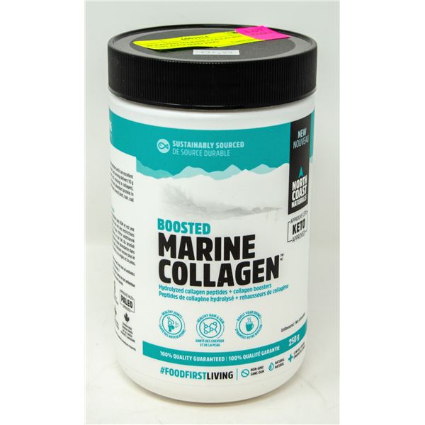 BOOSTED MARINE COLLAGEN UNFLAVOURED 250G