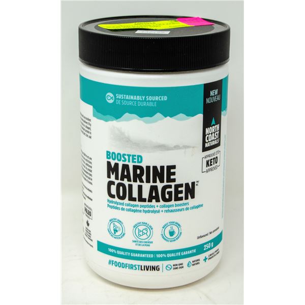 BOOSTED MARINE COLLAGEN UNFLAVOURED 250G