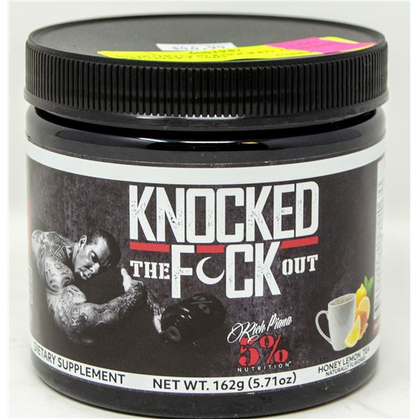 5% NUTRITION KNOCKED THE F OUT RECOVERY 162G