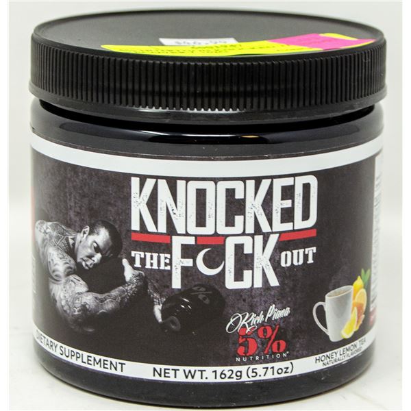 5% NUTRITION KNOCKED THE F OUT RECOVERY 162G