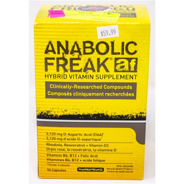ANABOLIC FREAK HYBRID VITAMIN SUPPLEMENT