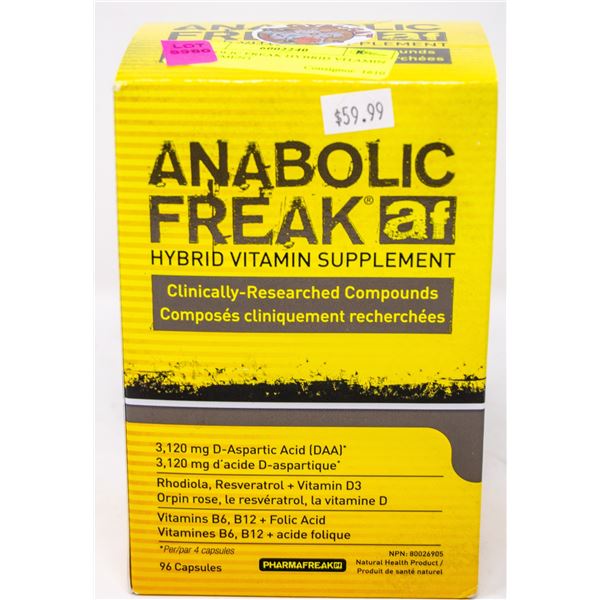 ANABOLIC FREAK HYBRID VITAMIN SUPPLEMENT