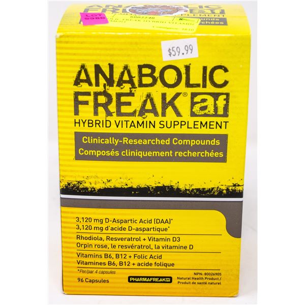 ANABOLIC FREAK HYBRID VITAMIN SUPPLEMENT