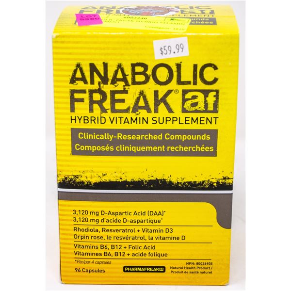 ANABOLIC FREAK HYBRID VITAMIN SUPPLEMENT