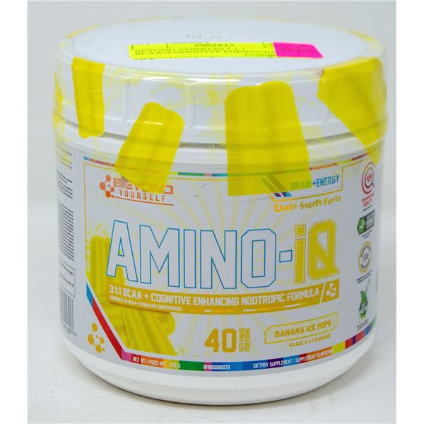 BEYOND AMINO-IQ 3:1:1 BCAA+COGNITIVE ENHANCING