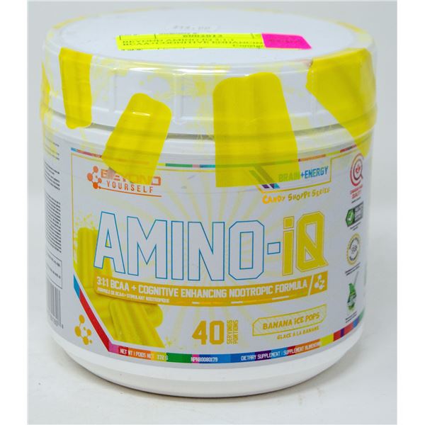 BEYOND AMINO-IQ 3:1:1 BCAA+COGNITIVE ENHANCING