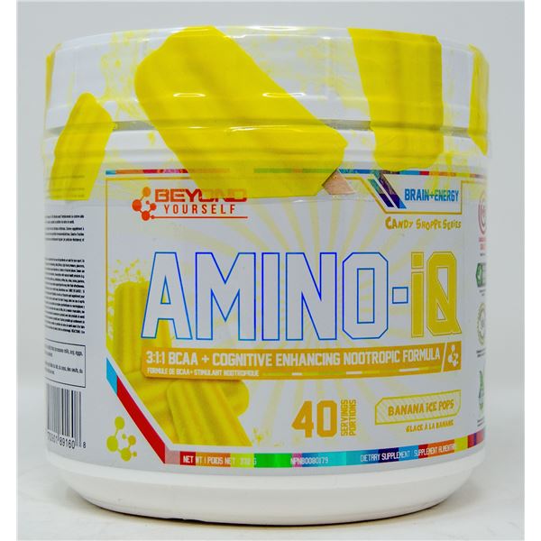 BEYOND AMINO-IQ 3:1:1 BCAA+COGNITIVE ENHANCING
