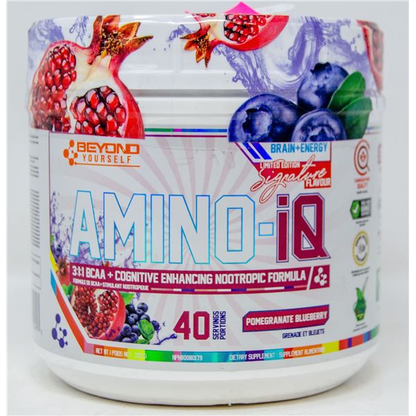 BEYOND AMINO-IQ 3:1:1 BCAA+COGNITIVE ENHANCING