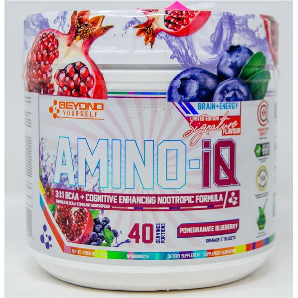 BEYOND AMINO-IQ 3:1:1 BCAA+COGNITIVE ENHANCING