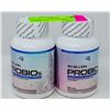 Image 1 : TWO BOTTLES OF PROBIOS SUPPORTS GUT & INTESTINAL