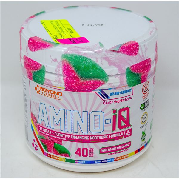 BEYOND AMINO-IQ 3:1:1 BCAA+COGNITIVE ENHANCING