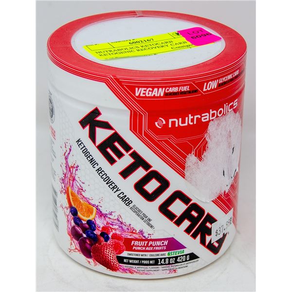 NUTRABOLICS KETOCARB KETOGENIC RECOVERY CARB
