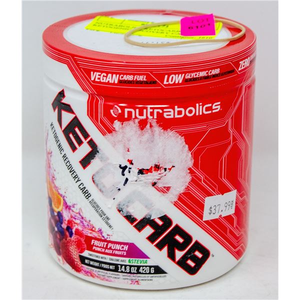 NUTRABOLICS KETOCARB KETOGENIC RECOVERY CARB