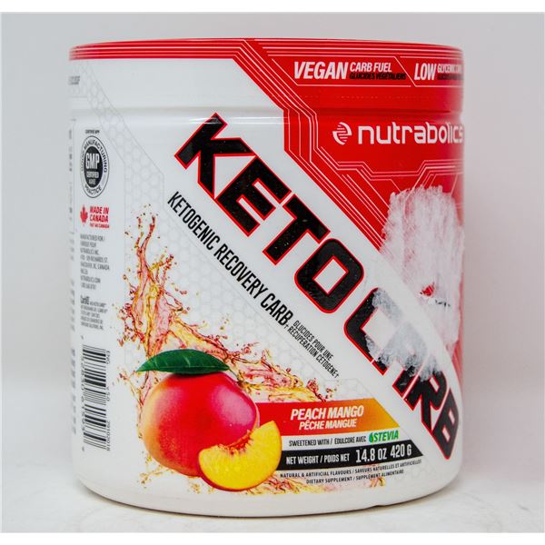 NUTRABOLICS KETOCARB KETOGENIC RECOVERY CARB