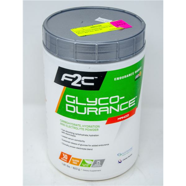 F2C GLYCO-ENDURANCE MANGO 823G RETAIL $59.99