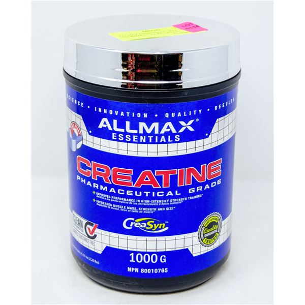 ALLMAX ESSENTIALS CREATINE PHARMACEUTICAL GRADE