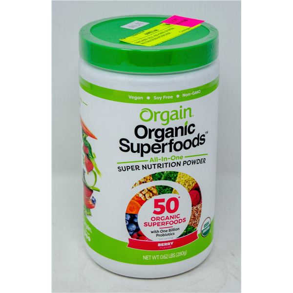 ORGAIN ALL-IN-ONE SUPER NUTRITION POWDER