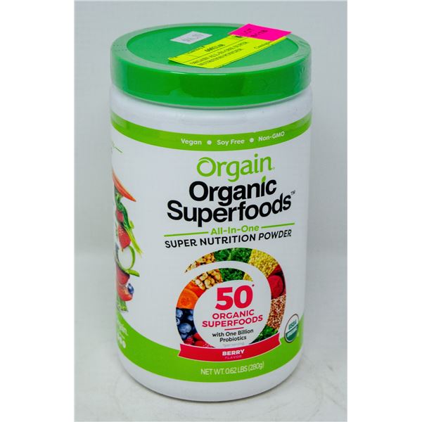 ORGAIN ALL-IN-ONE SUPER NUTRITION POWDER